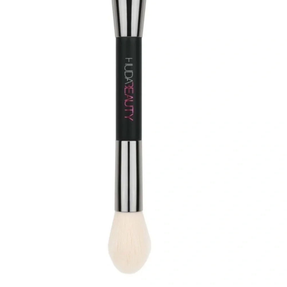 💎 Huda Beauty Bake & Blend Dual-Ended Setting Complexion Face Conceal Brush New
